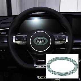 img 4 attached to TopDall Steering Accessory Interior Compatible Interior Accessories via Steering Wheels & Accessories