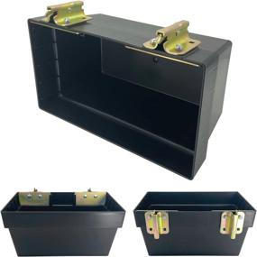 img 3 attached to Optimize Truck Storage with POROHOM 2 Pack Heavy Duty E-Track Baskets for E-Track Systems