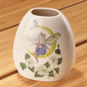 img 1 attached to Magical Jessica Galbreth Porcelain Vases For Fairy And Dragon Lovers - 3 Pack Assorted Sizes