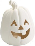 paint your own halloween ceramic keepsake - that's the fact jack-o-lantern light up logo