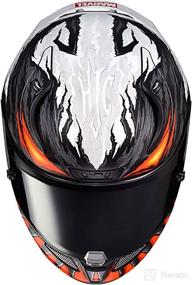 img 2 attached to 🏍️ HJC RPHA 11 Pro Anti Venom Men's Street Motorcycle Helmet - MC-1SF / XL