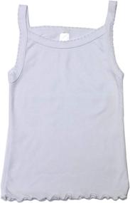 img 3 attached to B One Kids Camisole Undershirt Multipack Girls' Clothing ~ Tops, Tees & Blouses