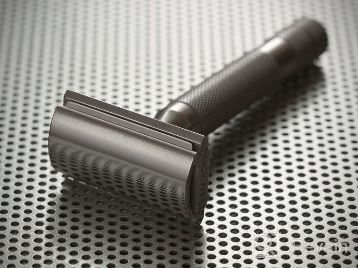 img 2 attached to T-blade Rockwell Razors 6S, stainless steel, Brushed Chrome, replaceable blades 1 pc. review by Pin Lin ᠌