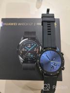 img 1 attached to HUAWEI Watch GT 2 (42mm) - AMOLED Display, 1 🕰️ Week Battery, GPS, Heart Rate Monitor, Night Black (International Model, No Warranty) review by Agung Baraya ᠌