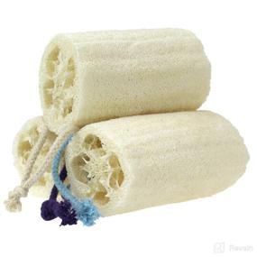 img 3 attached to 🌿 Organic Loofah Scrubbing Cloths for Exfoliation