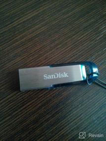 img 2 attached to SanDisk Ultra Flair 128 ГБ серебристая USB-флешка: Надежное и высокоскоростное хранилище.