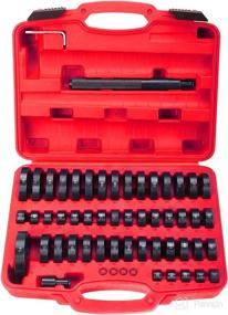 img 4 attached to 🔧 BTSHUB 52-in-1 Comprehensive Bushing Driver Set for Easy Transmission, Wheel, Axle Bearing, Race, and Seal Installations & Removals - All-in-One Kit