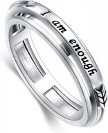 s925 sterling silver spinner ring for anxiety & boredom relief: perfect for men, women, and teens with adhd & autism logo