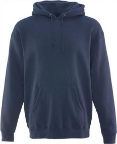 img 4 attached to RefrigiWear Hoodie - Warm And Durable Fleece Blend Hooded Sweatshirt With 310G Outer Shell