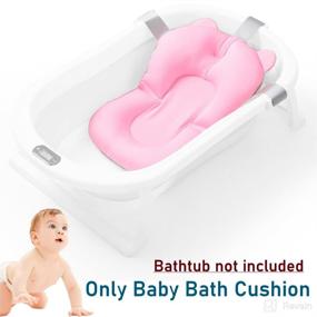 img 3 attached to Bath Cushion Floating Non Slip Portable Baby Care