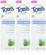🌿 go natural with toms maine simply white toothpaste – a gentle, effective solution logo
