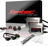 🔆 high-performance xentec xenon bulb 9006 (hb4) 6000k bundle with 45w error free slim canbus ballast - ultra-white illumination for optimal visibility logo