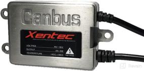 img 2 attached to 🔆 High-Performance Xentec Xenon Bulb 9006 (HB4) 6000K Bundle with 45W Error Free Slim CANBUS Ballast - Ultra-White Illumination for Optimal Visibility