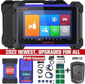 img 4 attached to Autel MaxiIM IM608 with Upgraded XP400: 2022 Top Car Key Fob Programming Diagnostic Scan Tool with ECU Coding, Bi-Directional Control & Active Test, 31+ Maintenance Services [Valued $659] & APB112