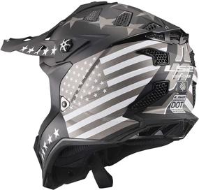 img 3 attached to 🏍️ Enhanced LS2 Subverter Evo Helmet for MX-Off Road Riding