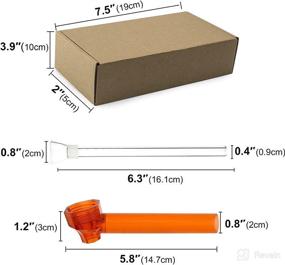 img 2 attached to 🍃 Portable Water Straw Kit – Reusable Bottle Converter with Clean Brushes Set 2-Pack (Green & Orange) – Screw-On Design