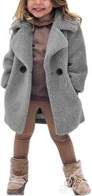 img 4 attached to Tollder Winter Fleece Outwear Clothes Apparel & Accessories Baby Boys and Clothing