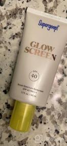 img 6 attached to 🌞 Supergoop! Glowscreen SPF 40 PA+++, 2.5 fl oz - Primer + Broad Spectrum Sunscreen with Blue Light Filtering - Instant Glow & Hydration, Hyaluronic Acid, Vitamin B5 & Niacinamide