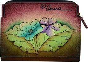 img 2 attached to Anna Anuschka Clutch Wallet Mediterranean Women's Handbags & Wallets ~ Wallets
