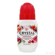 🍎 pomegranate-infused crystal body deodorant roll - natural & effective odor protection logo