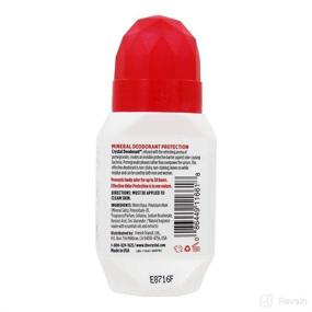 img 1 attached to 🍎 Pomegranate-infused Crystal Body Deodorant Roll - Natural & Effective Odor Protection