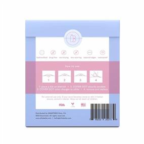 img 4 attached to SMARTMED Waterproof Clear Pimple Absorbing Patch/Sticker (36 Dots) For Acne Care Cover-Dot
