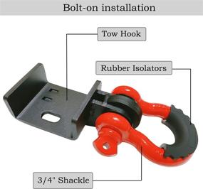 img 2 attached to WILDESON Bracket Shackles 2009 2021 Brackets