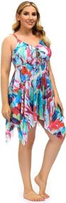 img 2 attached to Hanna Nikole Printed Boyshorts: Stylish Swimsuits for Women's Clothing at Swimsuits & Cover Ups