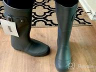 img 1 attached to Norty Women'S Stylish & Waterproof Hurricane Rain Boots - Mid-Calf Length review by Jonathan Germain