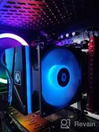 img 3 attached to Cooler for ID-COOLING SE-914-XT ARGB processor, black/black/ARGB review by Bambang Hayudi ᠌