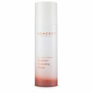 seacret bio shield complex radiance hydrating face water, helps to create an even toned complexion, enriched with niacinamide, hyaluronic acid and minerals from the dead sea, 3 fl.oz logo