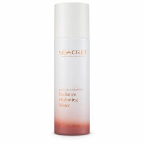 img 4 attached to SEACRET Bio Shield Complex Radiance Hydrating Face Water, Helps To Create An Even Toned Complexion, Enriched With Niacinamide, Hyaluronic Acid And Minerals From The Dead Sea, 3 FL.OZ