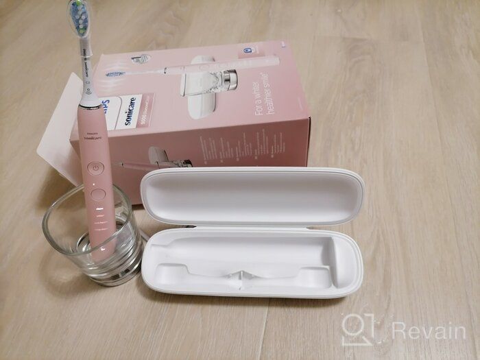 img 1 attached to Philips Sonicare DiamondClean 9000 HX9911 sonic toothbrush, pink review by Binh Le ᠌