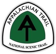 🏞️ 4x4 appalachian trail national scenic trail sticker decal логотип