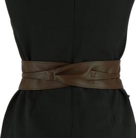 img 1 attached to FASHIONGEN Italian Leather CASSIANE Women's Accessories and Belts: Stylish Fashion Must-Haves!