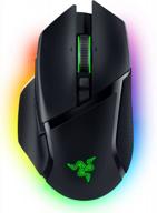 upgrade your gaming experience with razer basilisk v3 pro wireless mouse - customizable, fast optical switches, hyperscroll tilt wheel, 11 programmable buttons, chroma rgb, and more! logo