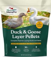 🦆 manna pro duck layer pellet: boost egg production with high protein & probiotics for optimal digestion support логотип