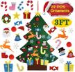 get festive with alladinbox diy felt christmas tree set - perfect xmas gift & decoration! logo