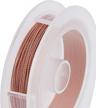 create stunning jewelry with benecreat's tarnish resistant 22 gauge copper wire - 33 feet of endless possibilities logo