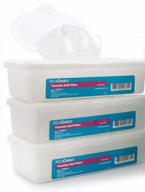 medichoice unscented adult flushable wipes, 8x12 inch (case of 540/9 packs of 60) - 1314ufw613 logo