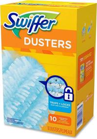 img 1 attached to 🧹 Unscented Swiffer Dusters Refills - 10 Count Disposable Cleaning Dusters