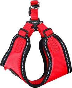 img 2 attached to Puppia Legacy Harness Small Red