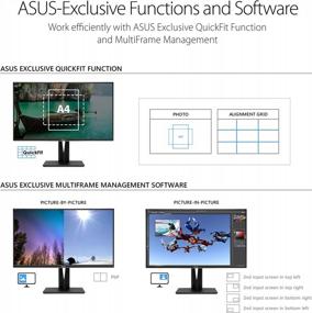 img 1 attached to ASUS ProArt PA329C Displayhdr600 Monitor: 4K DisplayPort, 65Hz, Flicker-Free, Height/Tilt/Pivot Adjustable, HDMI - High-Quality Visuals