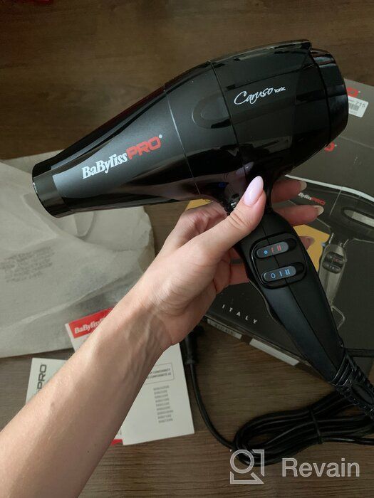 img 1 attached to Hairdryer BaBylissPRO BAB6510IRE, black review by Anastazja Kendziora- ᠌