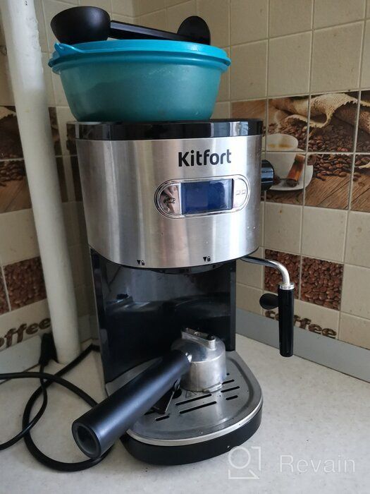 img 1 attached to Coffeemaker Kitfort KT-740, black review by Franciszka Majewska ᠌