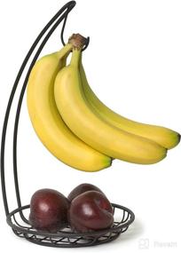 img 2 attached to 🍌 Stylish and Sturdy Black Spectrum Diversified Grid Banana Holder