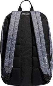 img 1 attached to adidas Originals National Backpack with 3-Stripes, Onix Jersey/Black, Universal Size