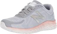 👟 rosegold girls' new balance arishi running shoes available at athletic логотип