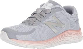 img 4 attached to 👟 Rosegold Girls' New Balance Arishi Running Shoes available at Athletic