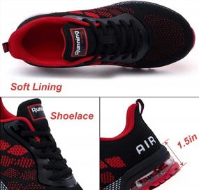 img 2 attached to Ultimate Comfort And Style With Women'S Air Cushion Athletic Running Shoes